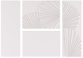 Декоративная 3Д панель «Пальмы Пано» 900х300х25мм и 600х450х25мм